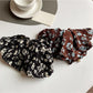 Gifty - Dark Floral Pattern Scrunchie