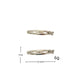Beau - Alloy Floral Detail Snap Hair Clip