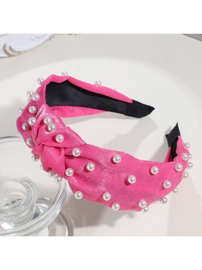 Gifty - Women's Knotted Fabric Wide Headband