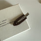 Beau - Bow Checkered Acetate Alloy Hair Clip