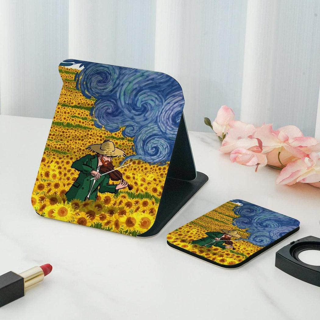 Mirroray - Landscape Pattern Compact Travel Makeup Mirror