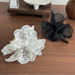 Gifty - Double Layer Lace Embroidered Scrunchie Elegant