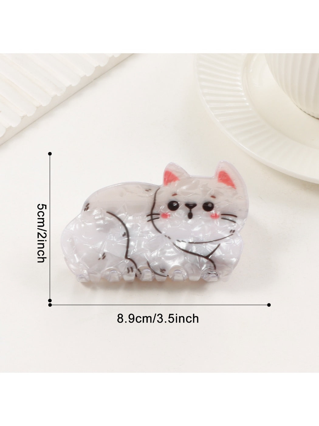 Beau - Kitten and Puppy Themed Claw Clip