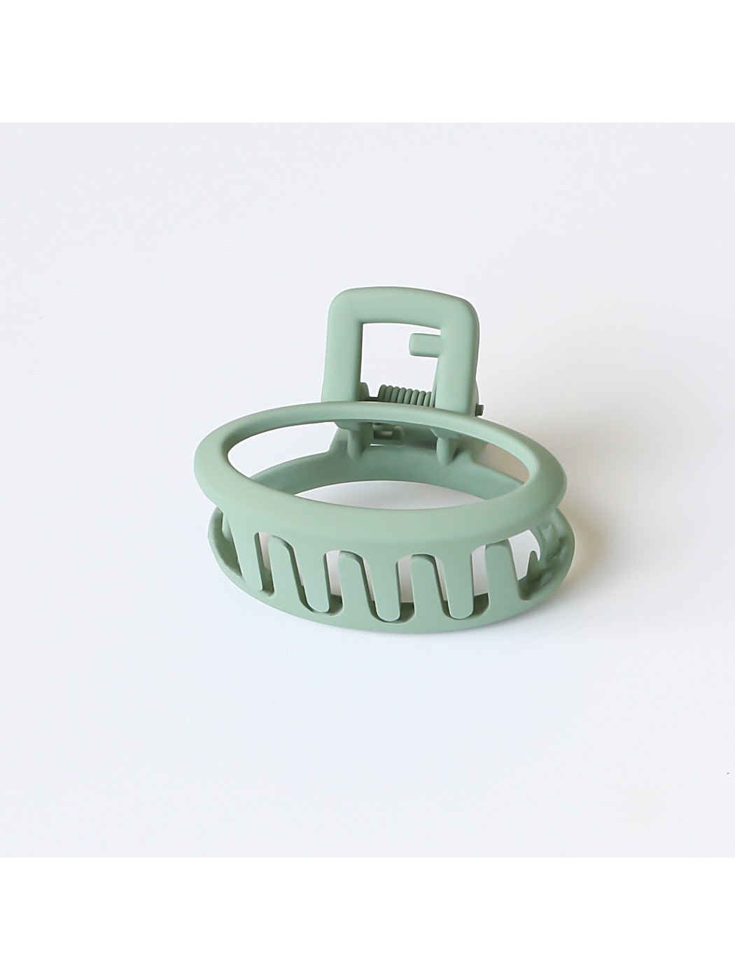 Beau - Minimalist Oval Shaped Openwork Claw Clip