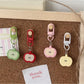 Keypus - Cute Half Apple Bag Charm Keychain Accessory