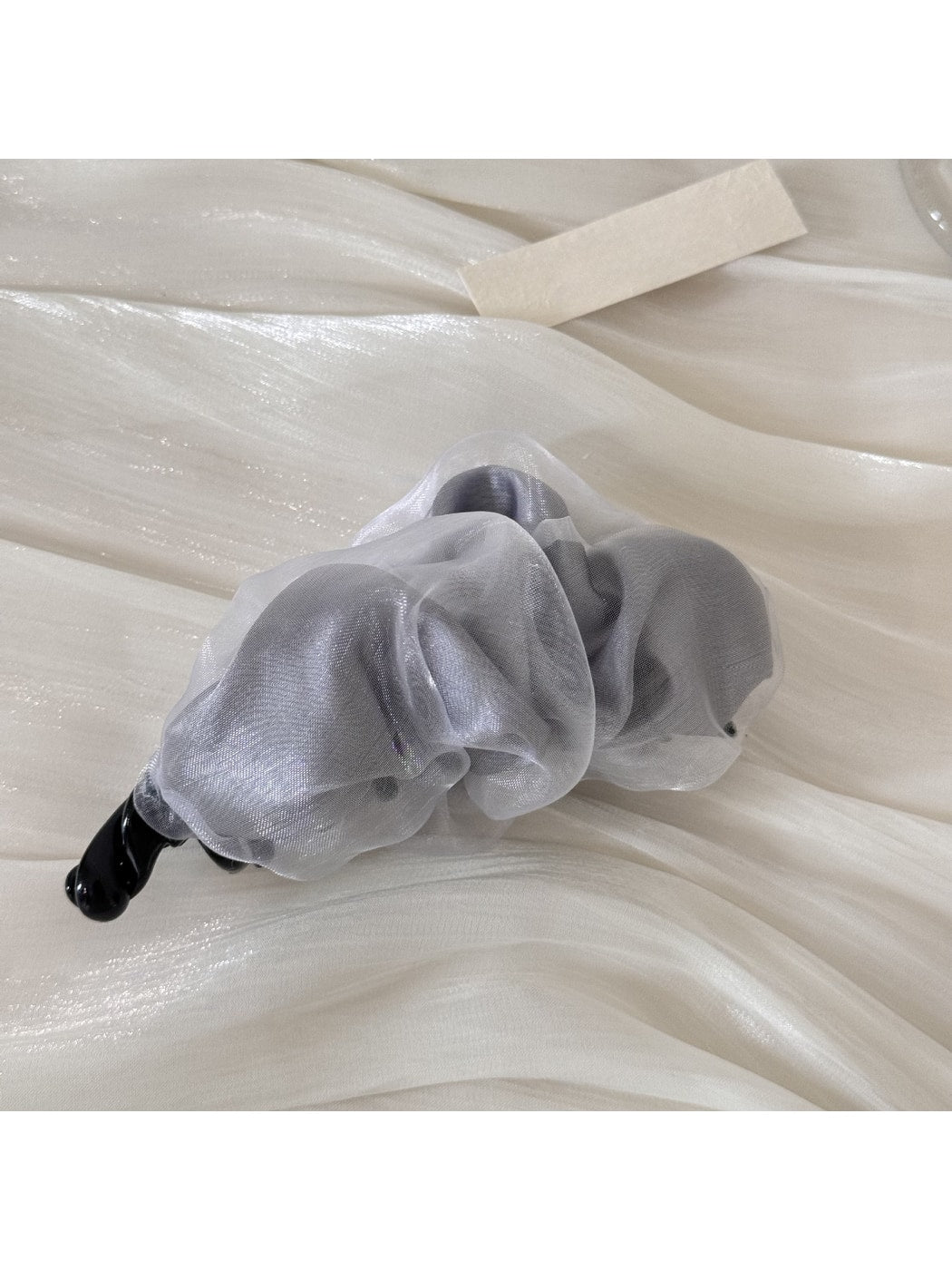 Beau - Double Layer Mesh Bubble Banana Clip