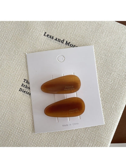Beau - Minimalist Sweet Waterdrop-Shaped Hair Clip