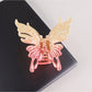 Beau - Gradient Butterfly Design Plastic Claw Clip