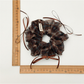 Gifty - Vintage Plaid Bow Ruffled Fabric Scrunchie