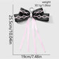 Keypus - Y2K Star Ribbon Bow Bag Charm Keychain