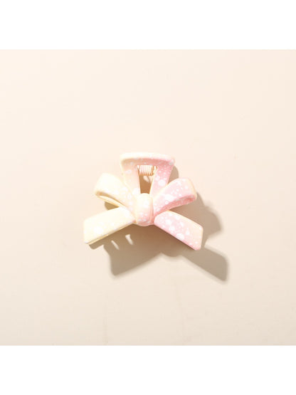 Beau - Gradient Bow Shaped Hair Claw Clip