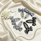 Beau - Gentle Plaid Bow Hair Clip