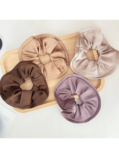 Gifty - Elegant Ruffle Scrunchie Hair Tie Ponytail Holder