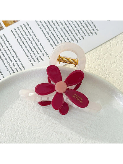 Beau - Sweet Floral Hair Claw Clip