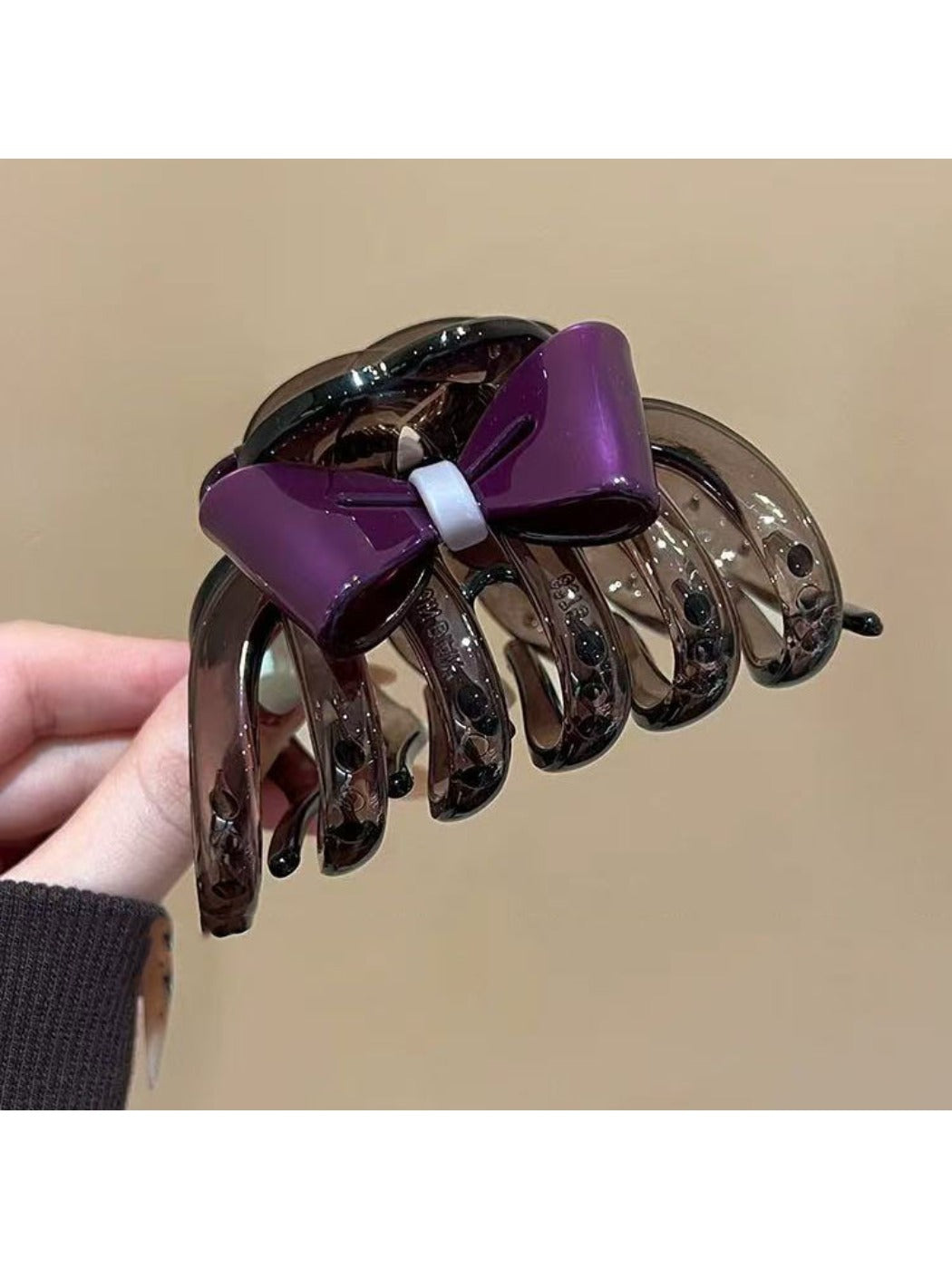 Beau - Romantic Pumpkin Bow Hair Clip