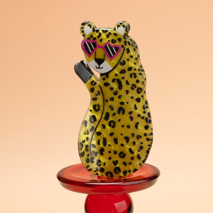 Beau - Leopard Shape Acrylic Claw Clip
