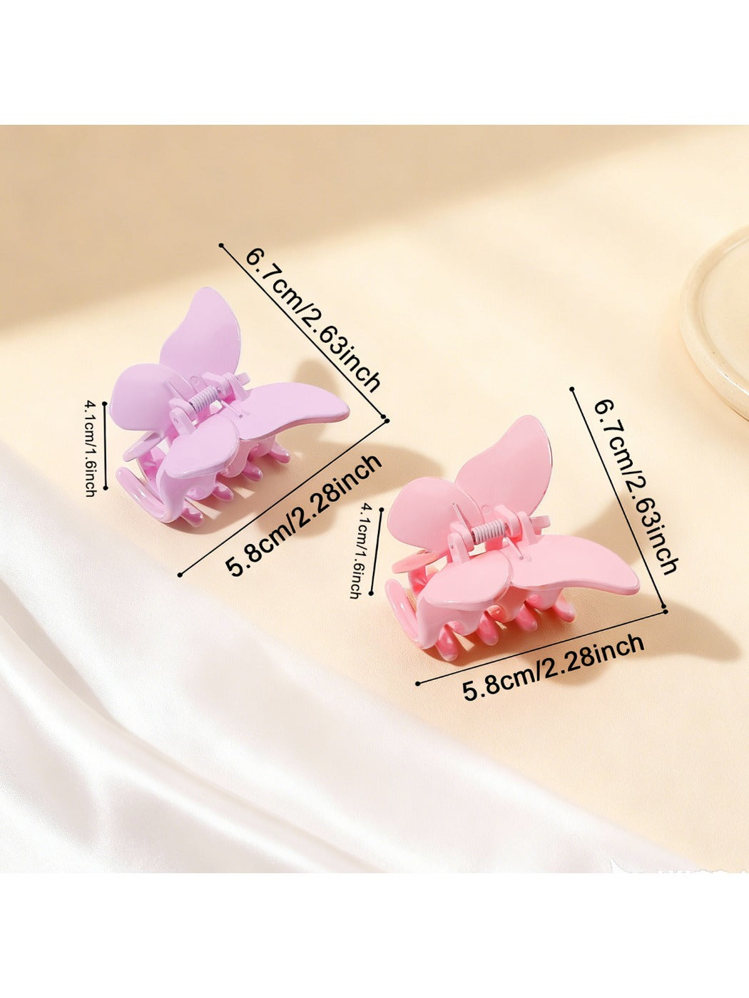 Beau - Fashionable Butterfly Shaped Hair Claw Clip