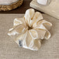 Gifty - Satin Polka-Dotted Scrunchie