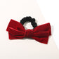 Gifty - Solid Color Simple Bow Hair Tie