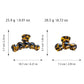 Beau - Round Wave Acetate Plate Claw Hair Clip