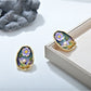 Earedge - Sweet Oil Painting-Inspired Stud Earrings