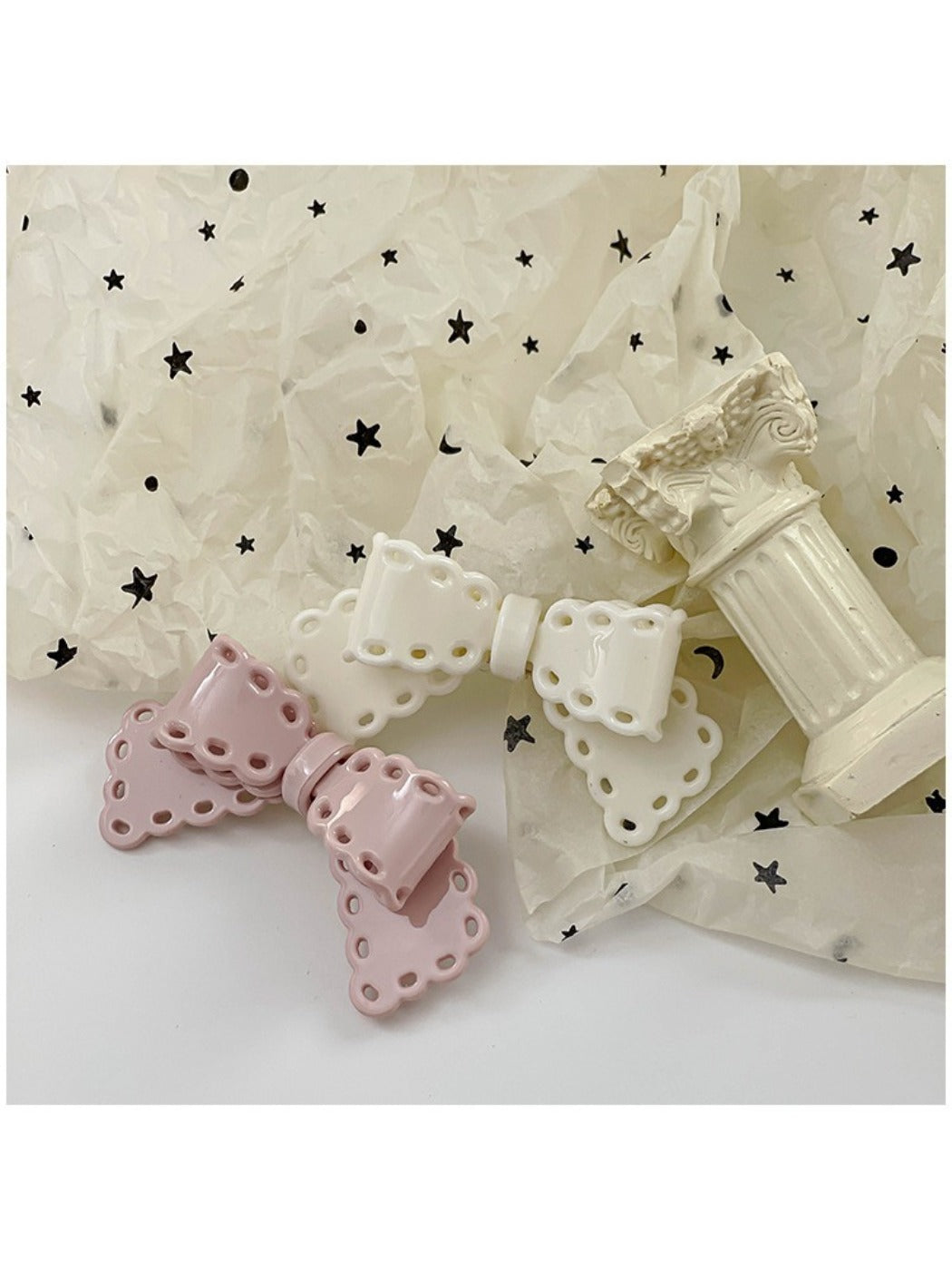 Beau - Vintage Acetate Bow Hair Clip