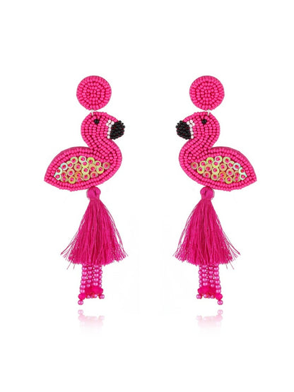 Earedge - Tropical Inspired Dangling Bead Earrings