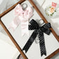 Keypus - Retro Polka Dot Bow Pendant Keychain