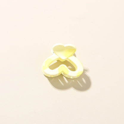 Beau - PS Alloy Glossy Heart Shape Hair Claw Clip