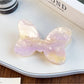 Beau - Acrylic Bow Shaped Decorative Hair Claw Clip