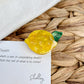 Beau - Glossy Fruit Shape Fashion Claw Clip