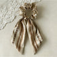 Gifty - Bohemian Satin Scrunchie with Flowing Ties