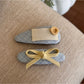 Gifty - Blue Plaid Hair Scrunchie Hair Clip and Headband