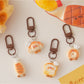 Keypus - Cute Cartoon Bread Shaped Keychain