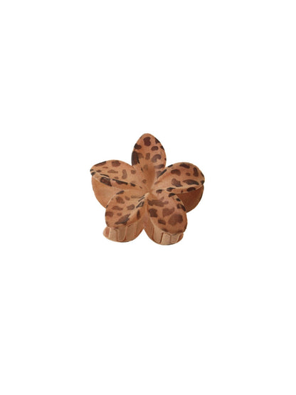 Beau - Chic Polka Dot Flower Hair Claw Clip