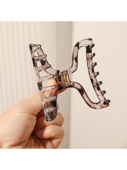Beau - Elegant Hollow-Out Enamel Claw Clip