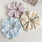 Gifty - High Elasticity Plain Polyester Scrunchie