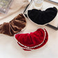 Gifty - Solid Color Velvet Scrunchie Hair Tie
