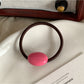 Gifty - Solid Color Oval Hair Tie