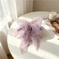 Beau - Ribbon Tail Butterfly Bow Claw Hair Clip