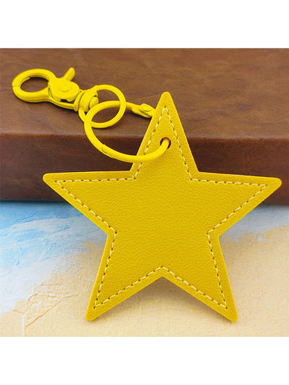 Keypus - Modern Minimalist PVC Alloy Star Keychain