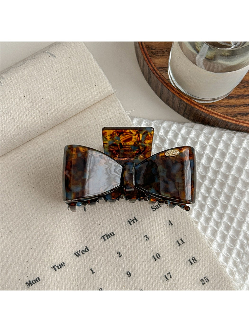 Beau - Butterfly Bow Acetate Hair Claw Clip