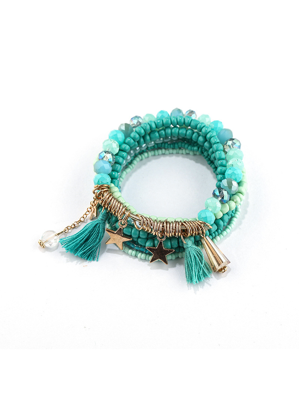 Lovra - Bohemian Star Tassel Multilayer Bracelet