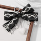 Keypus - Grommet Bow Faux Leather Bag Charm Keychain