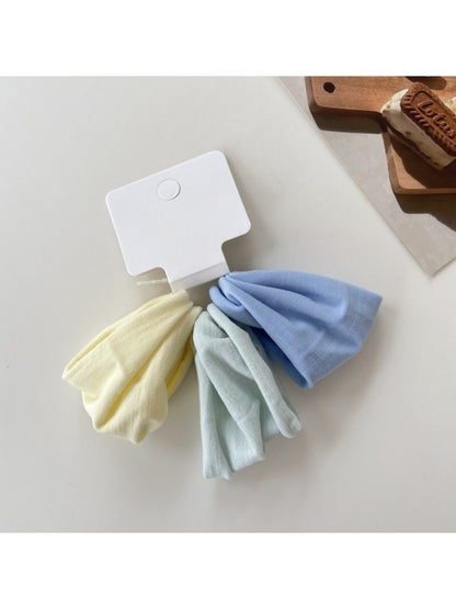 Gifty - Minimalist Solid Color Hair Tie Set