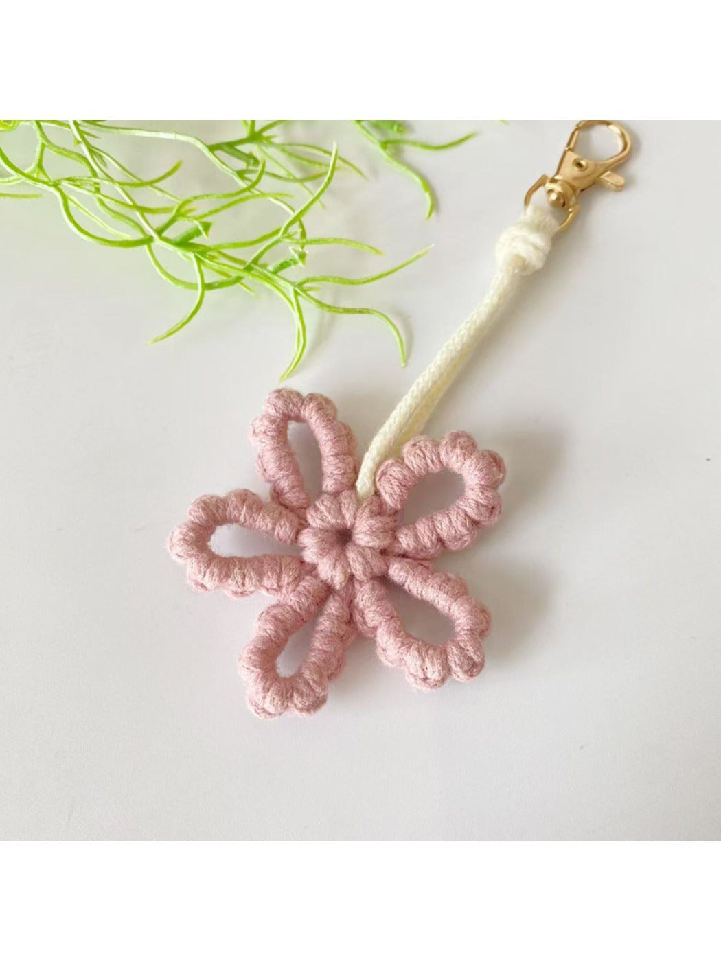 Keypus - Flower Keychain Minimalist Cute Floral Accessory