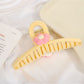 Beau - Macaron Style Flower Decorative Claw Clip