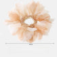 Gifty - Sheer Tulle Beaded Ring Ponytail Hair Tie