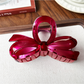 Beau - PC Bow Accent Geometric Ring Hair Claw Clip