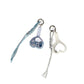 Keypus - Retro Heart Mirror Bag Charm Keychain